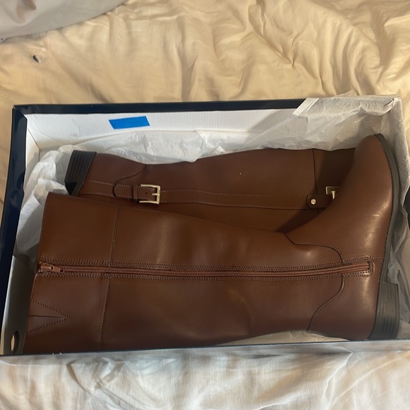 COPY - New Karen Scott Womens Deliee Riding Boots Brown Cognac Women’s 9M NIB - Picture 6 of 6